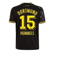 Borussia Dortmund Mats Hummels #15 Fotballklær Bortedrakt 2022-23 Kortermet
